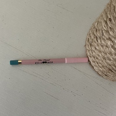 Too Faced Killer Liner 36 Hour Waterproof Eyeliner - Killer Turquoise - NWOB