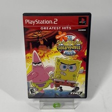SpongeBob SquarePants The Movie [Greatest Hits] (Sony PlayStation 2 PS2, 2004)