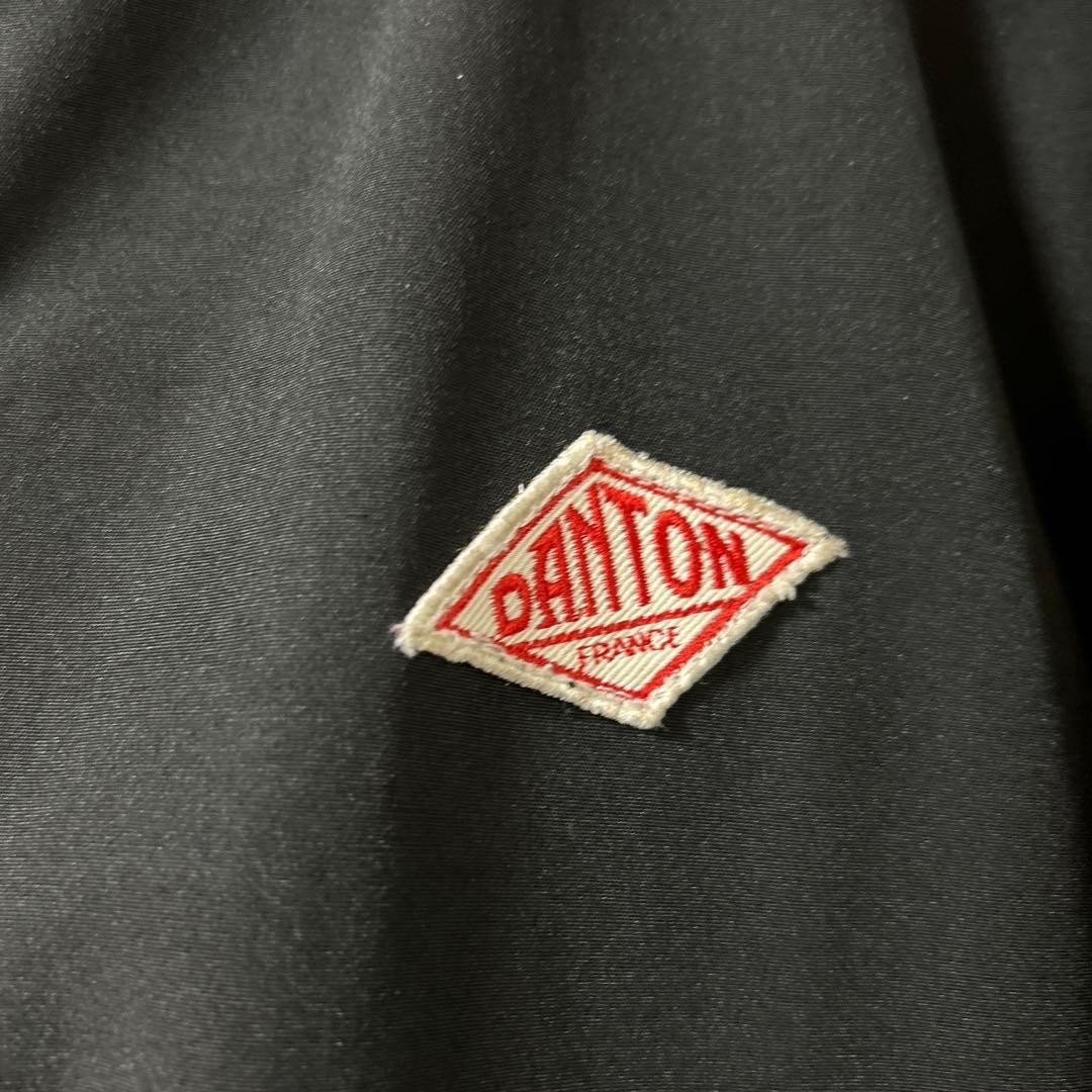 Danton Black Down Jacket size 40 with removable f… - image 2