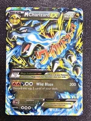 Pokémon TCG Mega M Charizard EX Flashfire Holo Ultra Rare Card 69/106