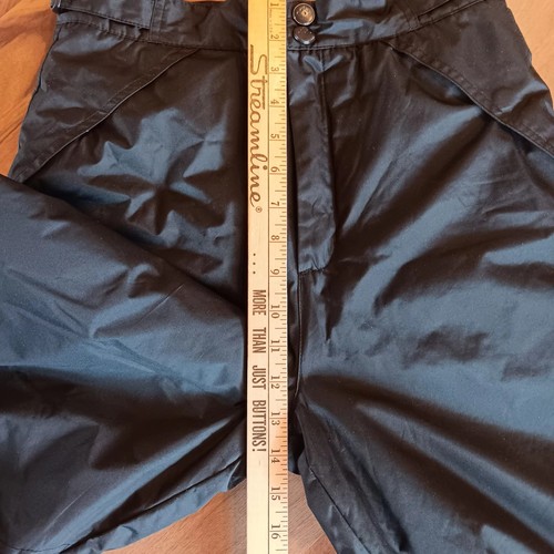 London Fog Insulated Youth Ski/Snow Pants Black Large 14/16 - Picture 13 of 18