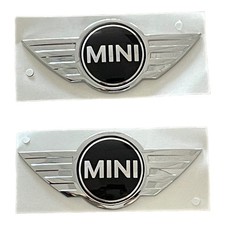 2007-2013 Mini Cooper S Front And Rear Emblem Set 5114754973 R56 R57 Genuine Oem 2007-2013 Mini Cooper S Front And Rear Emblem Set 5114754973 R56 R57 Genuine Oem