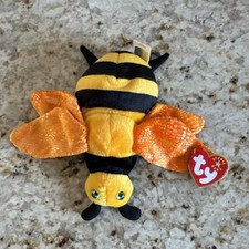 2000, Retired, "Buzzie" the Bee, Ty Beanie Baby, Plush, Toy, W/Tags