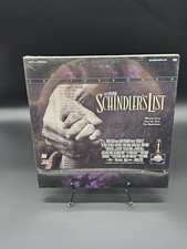 Schindlers List Laserdisc, 1994 Letterbox Edition Brand New Sealed