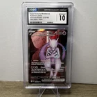 Pokémon Team Rocket's Mewtwo ex Ultra Rare Holo CGC 10 Sv10 213/182