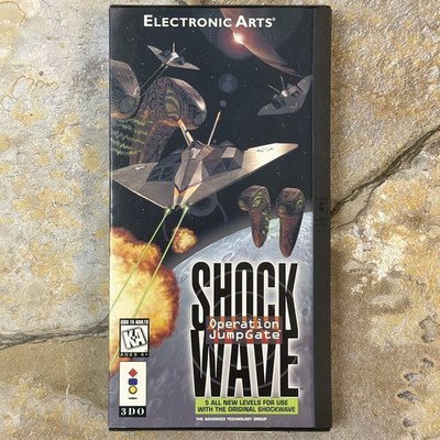 Shock Wave : Operation Jumpgate Long Box & Registration Card - 3DO **SEE DESC**