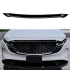 for Mazda CX-5 2026-2027 Glossy Black Front Hood Grille Upper Decor Cover Trim