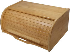 Large Bread Box Bread Basket Wooden Box Storage Boxes Kitchen Counter Organizer,
