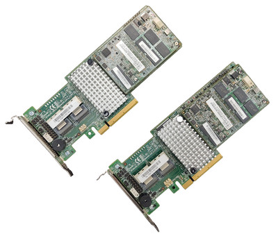 2x Cisco MegaRAID LSI MR SAS 9265-8i LP PCIe RAID Controller L4-25436-02A / F-SH