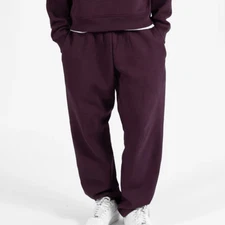 Hours Open Bottom Sweatpants Wine Size XL New With Tags
