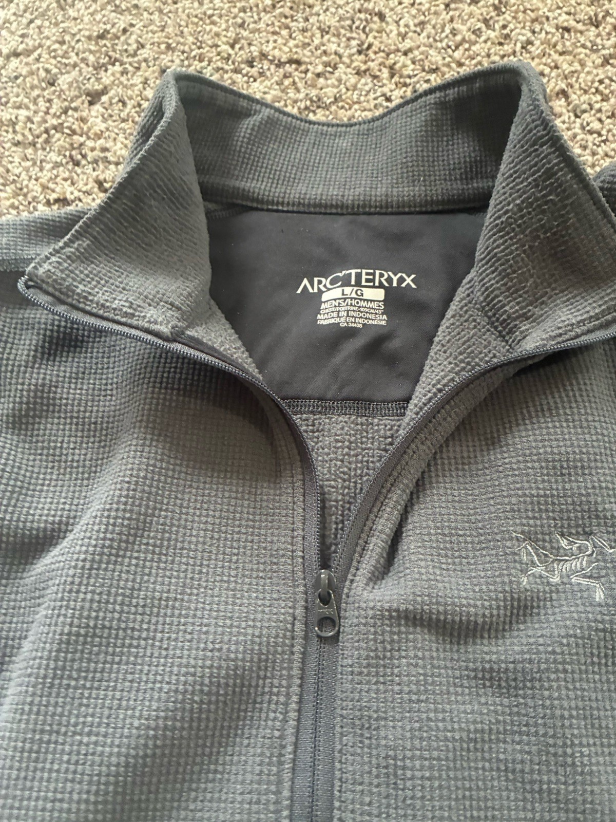 Arc'teryx Men's Delta LT Zip Size Large image 3