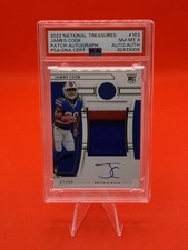 2022 Panini National Treasures James Cook PSA 8 True RPA /99