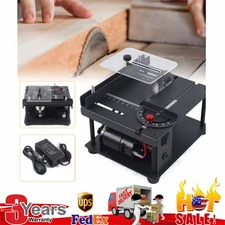 Compact Heavy Duty Table Saw Rotating Speed 1000-3000r/min Work Shop Portable US