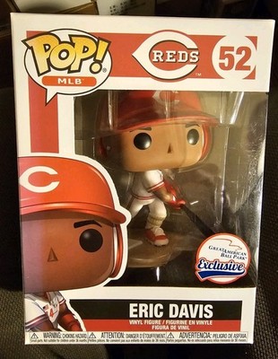 Funko Pop! MLB #52 Eric Davis Cincinnati Reds Ballpark Exclusive 