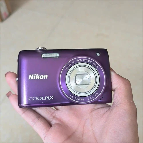 Nikon COOLPIX S4100 Digital Camera 14MP 5X Optical Zoom CCD Sensor Bright Purple - Picture 1 of 5