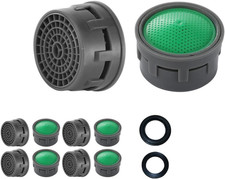 JQK Faucet Areator, 4.75 GPM Insert Aerators 10 Pack Replacement Parts Only Work