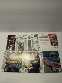 Sega Saturn 3 Game Set Virtua Fighter, Virtua Cop Daytona Brand New Open Box VGC