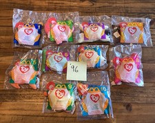 McDonald  s TY Beanie Babies 3 Complete Sets  96,  98, 99 Sealed 34 Beanies 
