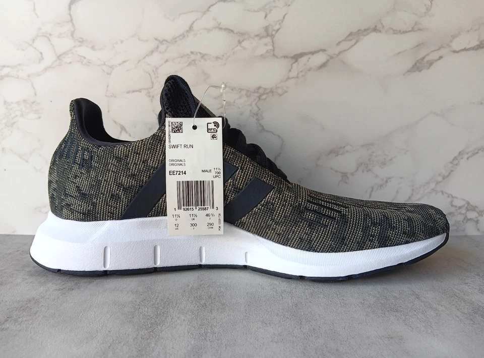 ADIDAS MEN'S SWIFT RUN EE7214 - Image 3 of 4