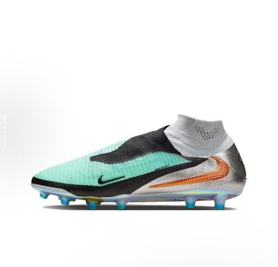 Nike Phantom 6 High Elite LE AG-Pro Chrome/Black IH3985-001 Men's