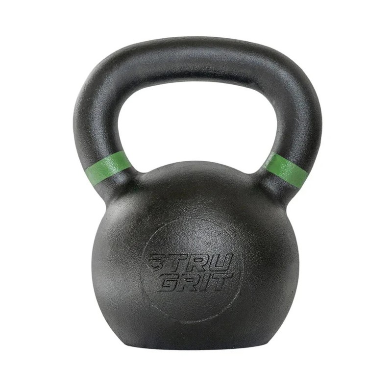 30LB Kettlebell Heavy Duty Cast Iron Powder Coated Base Workout Weight 13.61kg