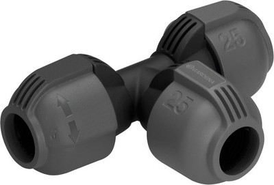 Gardena Sprinklersystem T-Stück Rohrverbinder 25 mm Quick&Easy Verlegerohr