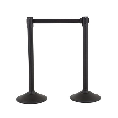 US Weight Sentry Stanchion with Retractable Belt, Easy Connect Asse... Fast Ship