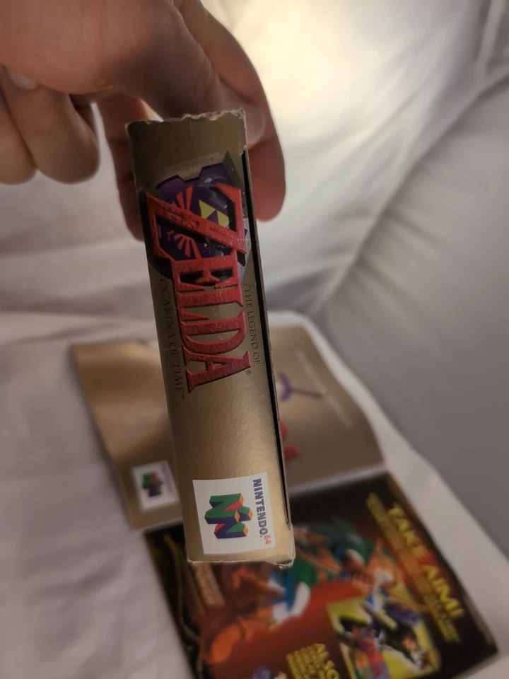 Legend of Zelda Ocarina Time Edición Coleccionista (Nintendo 64) Completo - Funciona Foto 4 de 4