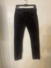 Levis 501 XX S vintage 30x32 black straight leg jeans 90s distressed Vtg faded