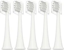 5 Pack Replacement Toothbrush Heads for TAO Clean Electric Toothbrush