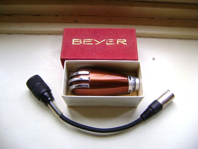 Beyer Beyerdynamic M26 vintage Mikrofon nahezu Neuwertig inklusive XLR Adapter
