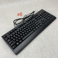 Lenovo Preferred Pro II KBBH21 Wired USB Keyboard - Lot of 6
