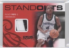 2008-09 Skybox Standouts Memorabilia Red 21/25 Randy Foye #SO-FO Patch 0c6