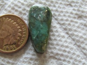 Broken Arrow Variscite Cabochon 11 carat Natural Green Cab Nevada 