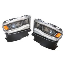 Pair Full LED Headlights Headlamp W/ DRL RH LH For 2019 2020 2021 Dodge Ram 1500