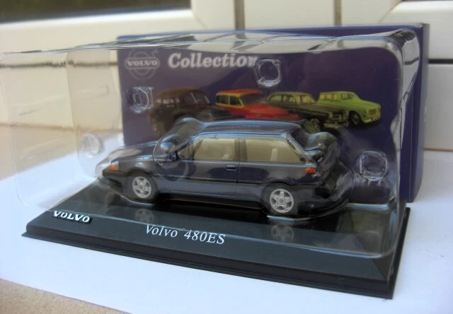 Volvo 480ES coupe blue Atlas IXO MIB 1:43 n 144 145 244 245 343 daf BEAUTIFUL - Imagen 3 de 4
