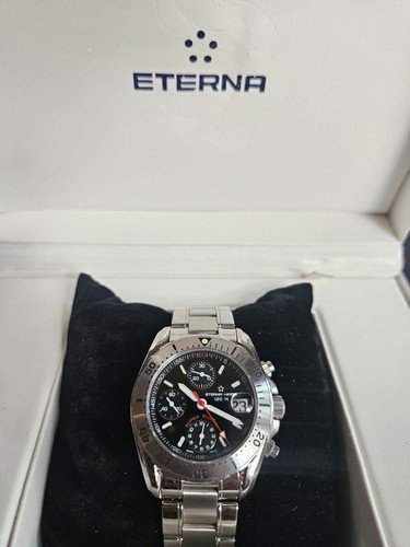 Eterna Super Kontiki Chronograph Bracelet w/ Box; Classic, Venerable & Sporting! - Picture 3 of 10