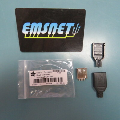 ADAFRUIT INDUSTRIES  1388 Qty of 9 per Lot 	 USB-A (USB TYPE-A) Receptacle Conne