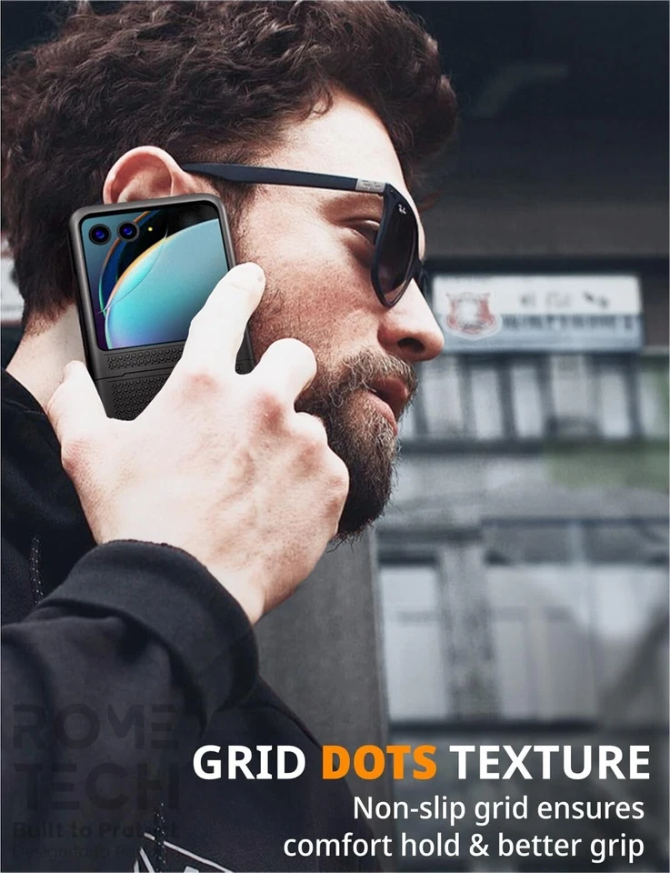 Funda Rome Tech para Motorola Razr 40 Ultra y Razr+ 2023 MagSafe Funda con clip para cinturón Foto 4 de 4