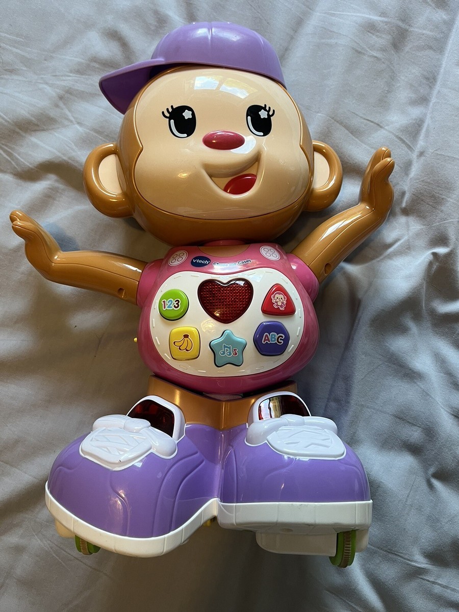 Preschool Children's VTech Chase Me Casey monkey Interactive Learning Toy  Tested