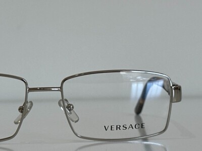 Versace MOD 1195 1000 Rectangle Havana Brown Silver  display picture 3