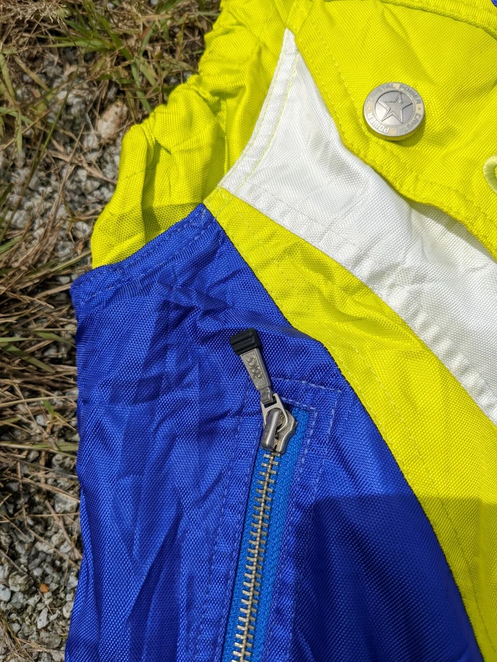 Vintage Parachutes Asics Vest Color Block Jacket  - Image 3 of 4
