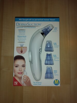 DermaSuction Derma Mitesser Entferner Sauger Pickel Akne  Porenreiniger aus TV