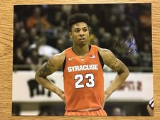 Malachi Richardson signed photo Syracuse Basketball Autograph FINAL FOUR 