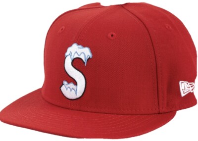 S Logo New Era Red | eBay