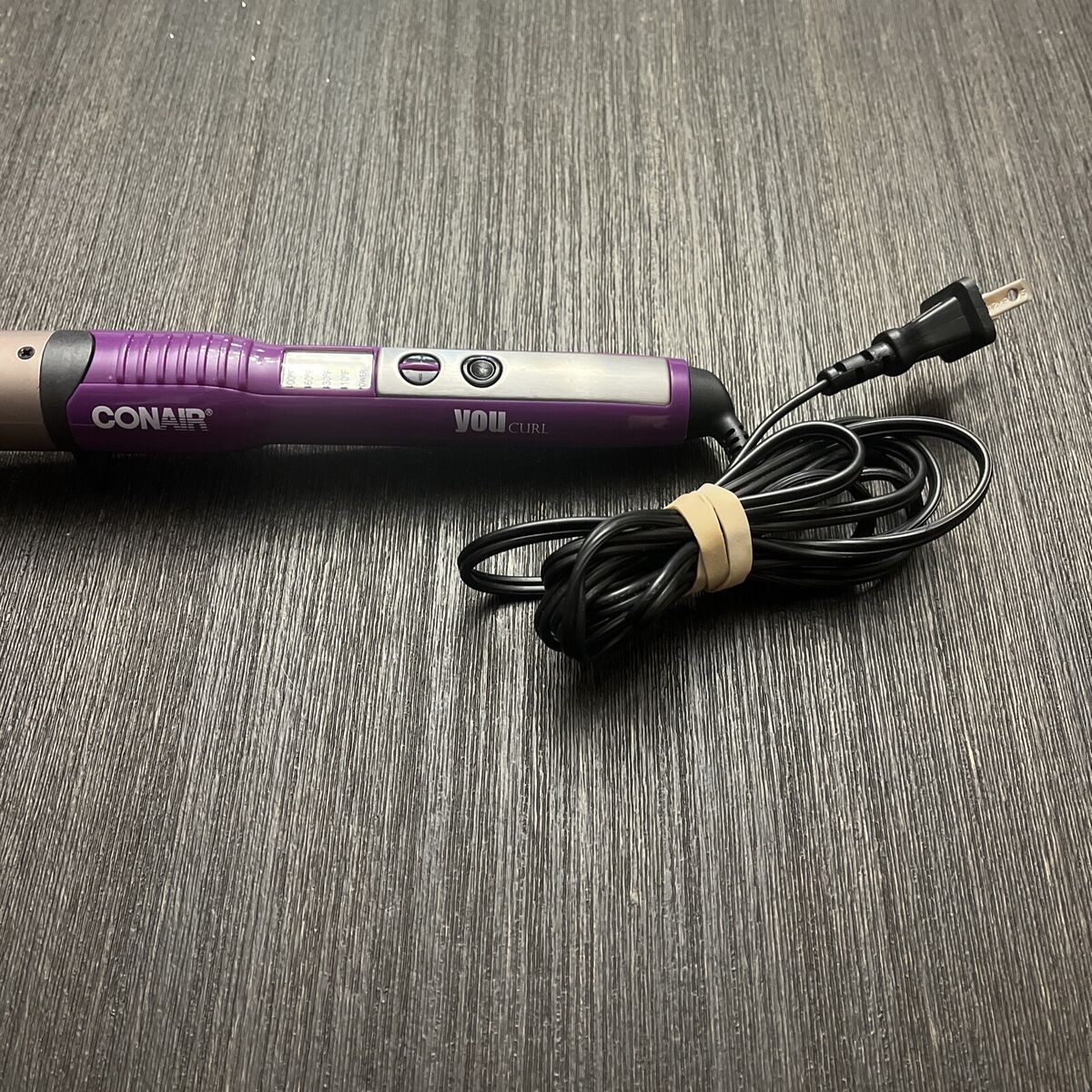 CONAIR You Curl Purple Model Wand Hair Styler Ceramic CD123X CONAIR You Curl Purple Model Wand Hair Styler Ceramic CD123X