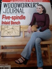 Woodworker's Journal October 2020 Inlaid Bench E4