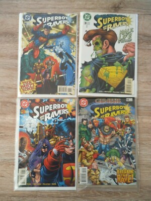 8x US Comic - Superboy and the Ravers - DC Comics (3865)