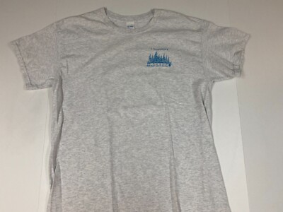 Camp Wildlife Mens shirt Large gray