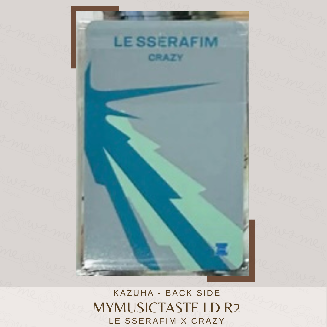 Le Sserafim-CRAZY Album-KAZUHA Official Photocard Le Sserafim-CRAZY Album-KAZUHA Official Photocard
